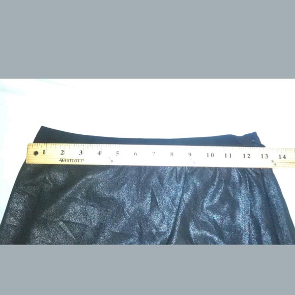 Express Long Split Skirt With Mini Under Skirt - Picture 6 of 7